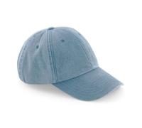 Casquette De Baseball En Coton Lavé Vintage Beechfield À Profil Bas Réglable