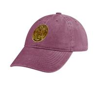 Casquette de Baseball en Jean Unisexe Ajustable Boucle Casquettes Drapeau de l'Algérie Classique Trucker Cap Hat for Sport Hip Golf Voyages - Rouge Casquette Homme Femme
