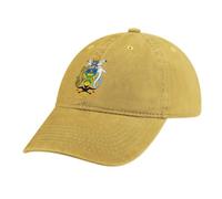 Casquette de Baseball en Jean Unisexe Ajustable Boucle Casquettes Drapeau des Îles Salomon Classique Trucker Cap Hat for Sport Hip Golf Voyages - Jaune Casquette Homme et Femme