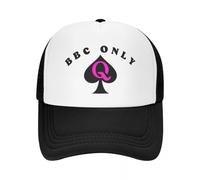 Casquette de Baseball en Maille BBC Only Queen of Spades Sissy Faggot Symbol Casquette de Baseball Chapeau de Luxe pour Homme Casquette de pêche Casquette de Golf pour Homme Chapeaux Femme Homme