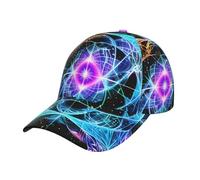 Casquette de baseball en maille respirante en huit dimensions, chapeau de soleil pour sports de plein air, convient pour le golf, les voyages, le quotidien, noir, taille unique