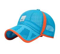 Casquette de baseball en maille sergé à 6 panneaux pour enfant, F, Taille unique