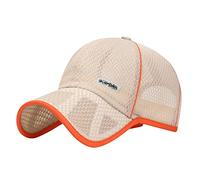 Casquette de baseball en maille sergé à 6 panneaux pour homme, C, Taille unique