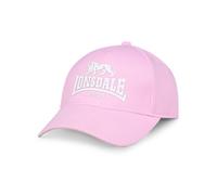 Casquette de baseball en polyester Lonsdale Beckbury Rose TU