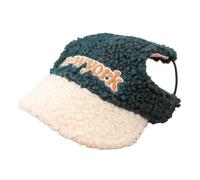 Casquette de Baseball en Polyester, Polaire d ' Agneau Respirante pour Animaux de Compagnie, Chaude pour Petits médias, Grand Baseball léger