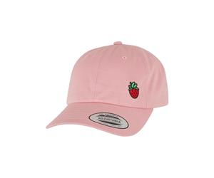 Casquette de baseball en sergÃ© de coton femme Miss Tee Strawberry Rose TU