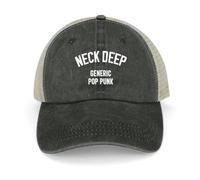 Casquette de Baseball Encolure Profonde Générique Punk Bobble d’Anniversaire Noir Mignon pour Femmes for The Sun décoration Sportive Masculine