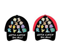 Casquette de baseball enfant Nintendo Pokémon (x2) Noir 53/55 cm