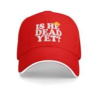 Casquette De Baseball Est-Il Déjà Mort Baseball Cap Vintage Casquettes De Golf Réglable Trucker Caps pour Camping Outdoo Randonnée