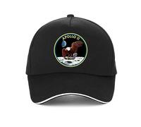 Casquette de Baseball et à la Mode Apollo 11 50e Anniversaire Moon Landing imprimé Cool Summer réglable Papa Chapeau Snapback Chapeaux Sports Cadeaux de Plein air
