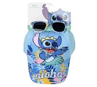 Casquette de baseball et lunette de soleil enfant Cerda Disney Stitch Bleu 53 cm