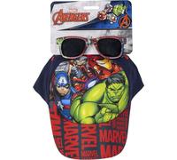 Casquette de baseball et lunettes de soleil Marvel Avengers pour enfants - Idéal pour les loisirs et les vacances