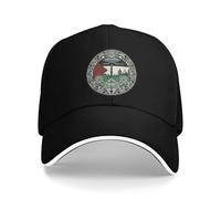 Casquette de Baseball Été Casual Palestine Drapeau Jérusalem Tennis Skate Hip Hop pour Unisexe Résistant Au Soleil Cadeaux