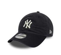 New Era Casquette de baseball adulte 9Twenty Washed Script MLB New York Yankees Bleu marine
