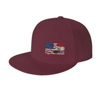 Casquette De Baseball Fermeture Éclair Amusante Drapeau Égyptien D'Égypte Chapeau De Sport Légère Décontractée Casquette Trucker, pour Extérieur, Les Loisirs, Randonnée, 55-59cm