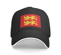 Casquette De Baseball Flag of Normandie Trucker Caps Adjustable Baseball Cap Sport Bord Plat Casquettes pour Running Cyclisme Randonnée