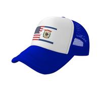 Casquette De Baseball Flag of West Virginia and America Trucker Caps Classic Casquettes De Golf Adjustable Baseball Cap pour Camping Running Outdoo