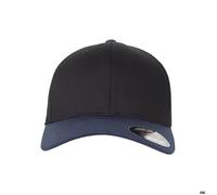 Casquette de baseball - Flexfit - WOOLY COMBED - Noir / marine - Mixte - Printemps / Été S/M