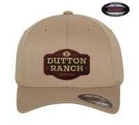 Casquette De Baseball Flexfit Yellowstone Dutton Ranch Noire
