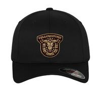 Casquette De Baseball Flexfit Yellowstone Officiellement Licenciée Noire