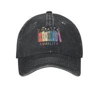 Casquette de Baseball Floral Livre Égalité Droits de l’Homme Justice Sociale Paix Amour Soleil Tennis SkateTrucker Chapeau Unisexe Hommes Snapback Cap PLeisure Sports Cadeaux