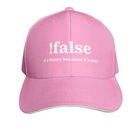 Casquette De Baseball Funny Computer Science Programmer Bord Plat Casquettes Classic Trucker Caps Adjustable Baseball Cap pour Outdoo Running Camping