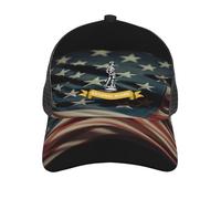 Casquette De Baseball Garde Nationale Bord Plat Casquettes Réglable Baseball Cap Anti UV Trucker Caps pour Randonnée Cyclisme Running