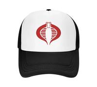 Casquette de Baseball Gi Joe Cobra Enemy avec Logo Tendance, décontractée, en Maille, Ajustable, Style Hip-hop, Unisexe, Polychrome