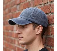 Casquette de baseball Golf Dad Chapeau réglable Original Classique Faible Profil Coton Chapeau Unbuilt Uni Cap Hommes Femmes - Bleu