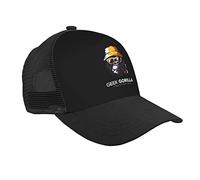 Casquette De Baseball Gorilla Trucker Hat Unisexe Casquette Hat Réglable Sports Chapeau pour Tennis Golf Athlétique