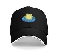 Casquette de Baseball Grenouille sur Le traîneau (dessiné à la Main) Snap Back Hat Anime Hommes Chapeaux