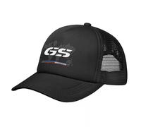 Casquette de Baseball GS Carte du Monde Maille Unisexe Hip-Hop Trucker Hat Motor Lover Motocross Chapeaux Respirant Fishing Hat Summer Trucker Hat Cadeau d’Anniversaire