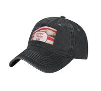 Casquette de baseball « Happy Labor Day » - Style vintage délavé - Chapeau de golf pour homme et femme - Visière réglable