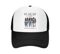 Casquette de Baseball Harris Walz 24 We are Not Going Back, Mode décontractée, Maille réglable, Hip-hop, été, Unisexe