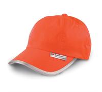 Casquette De Baseball Haute Visibilité Réfléchissante Orange Noir Jaune Bleu