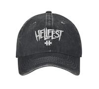 Casquette de Baseball Hellfest Musique Heavy Metal Été y2k Hip Hop Couple féminin Imprimé Salle de Sport en Plein air Ajustable s Cadeaux décoration Sportive