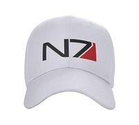 Casquette de Baseball Hip hop Chapeau de Soleil Mode Effet de Masse N7 Casquette de Baseball Femmes Hommes réglable Chapeau de Camionneur Sport Cadeau d'anniversaire pour Hommes Femmes