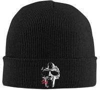 Casquette de Baseball Hip hop Chapeau Soleil Chapeaux Chauds et élégants Musique MF Doom Beanie Blanc Rappeur américain tricoté Femme Homme Mode Bonnet Sports d'hiver extérieur Cadeau d'anniversaire