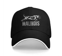 Casquette de Baseball Hip-hop Chapeau Soleil Tendance Unisexe pour Homme Camionneur délavé Snapback Berger Belge unité Chien Police Chapeaux Golf Cadeau d'amitié Anniversaire Hommes et Femmes