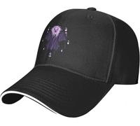 Casquette de Baseball Hip-hop Chapeau Soleil Unisexe Mode démon Mort Sceau consommant crème Solaire Violette Cadeau d'amitié pour Hommes et Femmes d'anniversaire