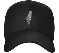 Casquette de Baseball Hip-hop Unisexe Chapeau Soleil Mode palestinienne Adulte Palestine Papa pêche réglable Snapback Cadeau d'amitié Anniversaire pour Hommes et Femmes