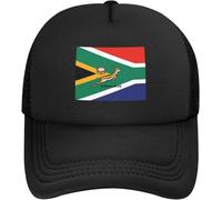 Casquette de Baseball Hip-hop Unisexe Chapeau Soleil Mode sud-Africaine Rugby Camionneur pour Hommes et Femmes courbée pêche réglable Maille Polyester Casquettes d'été Cadeau d'amitié Anniversaire