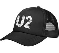Casquette de Baseball Hip-hop Unisexe Chapeau Soleil Mode U2 Groupe Musique métal Casquettes Camionneur Hommes Femmes Chapeaux Golf Maille réglable amitié Course Cadeau d'anniversaire pour