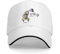 Casquette de Baseball Hip-hop Unisexe Tendance Lucky Luke Joe Casquette rétro Dalton Brothers Chapeau Respirant Course à Pied Golf Cadeau d'amitié Anniversaire pour Hommes et Femmes