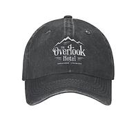 casquette de baseball Hiphop Sun Hat Classic Unisexe Coton The Overlook Hotel Merch Casquette de baseball Film pour adultes Chapeau de père réglable pour hommes Femmes Snapback Cadeaux d’anniversaire