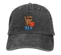 Casquette de Baseball Homme, ALF The Animated Series Chapeau Multicolore Casquette de Cowboy féminin Peaked Casquettes de Baseball rétro TV Casquettes de Baseball Visor personnalisé Protections