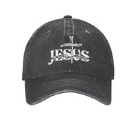 Casquette de Baseball Homme, Casquette de Baseball en Coton personnalisée The Way The Truth The Life pour Hommes Femmes Chapeau de Ville Ajustable Christ Dad Hat Streetwear