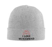 Casquette de Baseball Homme, Casquette Unisexe Adulte J’Adore Les Bonnets Muhammad Bonnet à Tricot Cool Casquettes Sportives d’extérieur Automne Hiver Bonnets sur Mesure en élastique Thermique