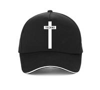 Casquette de Baseball Homme et Femme Cross Techno Print Hat Casquette de Baseball Casquette De Baseball Réglable Snapback Festival De La Musique Detroit D’été