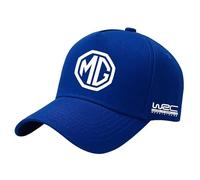 Casquette de Baseball Homme Réglable pour MG ZS AB Bj. 2020 -, Anti-Soleil Cap Sport Extérieur Sunhat Chapeau Bonnet Respirante Légère,Blue
